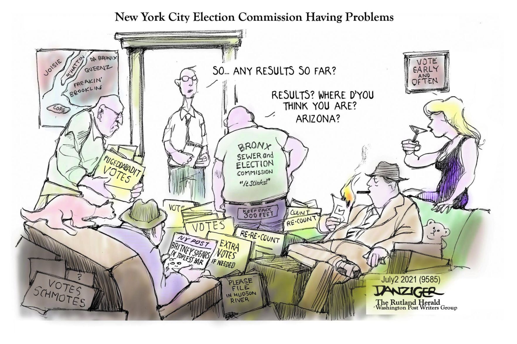 Jeff Danziger cartoon